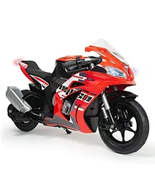 Injusa Battery Operated Racing Fighter Motorbike - Red