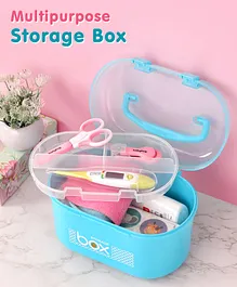 Multipurpose Storage Box with Handle  - Blue