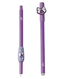 Tinc Erasable Ink Gel Pen Set of 2 - Purple