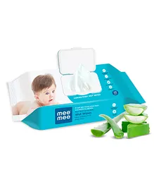 Mee Mee Caring Baby Wet Wipes with Lid - 72 Pieces