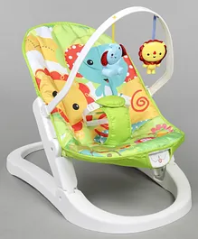 Baby Musical Rocker With Hanging Toys - Multi Colour