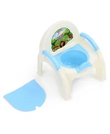 Potty Chair With Removable Bowl & Lid - Blue