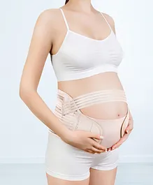 Babyhug XX Large Size Pre Maternity Corset Belt For Pregnancy Support - Beige