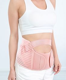 Babyhug XX Large Size Pre Maternity Corset Belt For Pregnancy Support - Pink