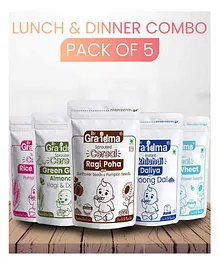 ByGrandma Baby Food Lunch & Dinner Porridge Combo of  - 1400 g