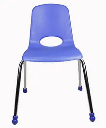 Babycenter India Stack Chair With Chrome Legs - Blue