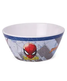 Marvel Cone Bowl Spider Man Print - White Blue 
