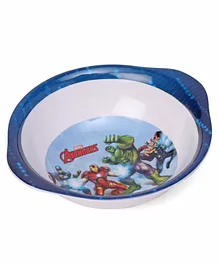 Marvel Bowl With Handle Avengers Print - Blue White