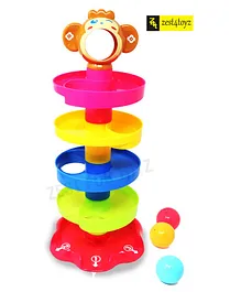 Zest 4 Toyz 5 Layered Ball Tower Set - Multicolour 
