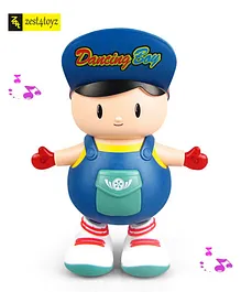 Zest 4 Toyz Bump and Go Electric Dancing Boy With Music & Lights - Blue