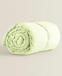 The Baby Atelier 100% Organic Queen Duvet Cover - Lime Green