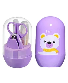 My Newborn Pocket Size Baby Nail Care Grooming Set - Purple