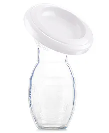 Babyhug Premium Silicone Manual Breast Pump - White