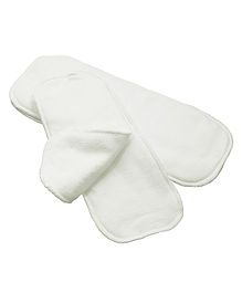 Abracadabra Terry Diaper Liners Set of 2 - Cream  