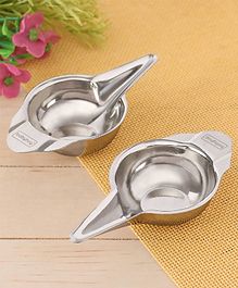 Babyhug Baby Stainless Steel Feeders Pack of 2 - 20 ml Each