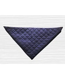 CuddlyCoo Quilted Cotton Playmat - Navy Blue