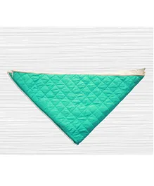 CuddlyCoo Quilted Cotton Playmat - Cyan