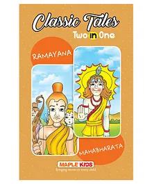 Maple Press Ramayana and Mahabharata Classic Tales 2 in 1 Story Book - English