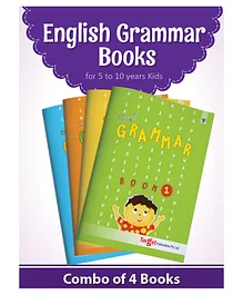 Target Publication Nurture Grammar & Composition Set of 4 Books - English