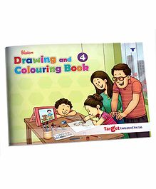 Target Publication Blossom Drawing and Colouring Book Level 4 - English