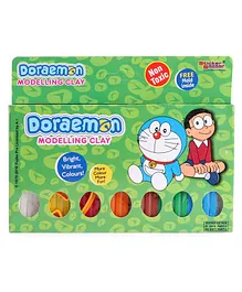 Doraemon Modelling Clay with Mold - 100 gm 