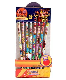 Motu Patlu Printed Pencils Set of 8 - Multicolor
