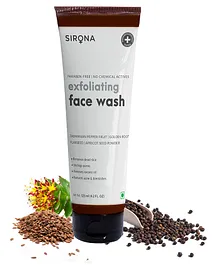 Sirona Natural Exfoliating Anti-Acne & Oil Removal Face Wash - 125 ml