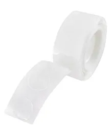 Party Propz Glue Dot Ribbon Set - White