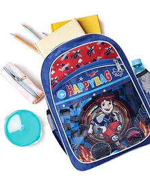 Preschool Kids Bag Blue - 15 Inches