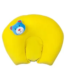 Ole Baby Soft Plush Head Support Mustard Seeds (Rai) Pillow - Yellow