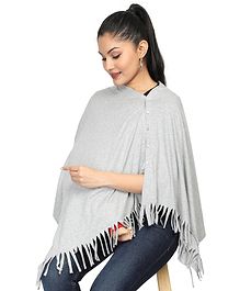 Nene Breast Feeding Multi Purpose Nursing Scarf - Grey