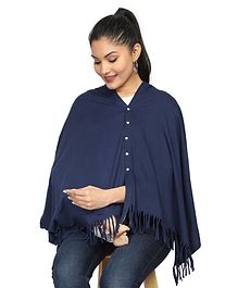 Nene Breast Feeding Multi Purpose Nursing Scarf - Navy Blue