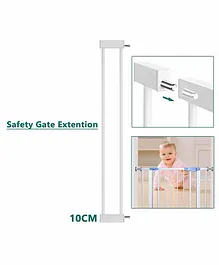 Safe-O-kid 10cm Safety Gate Extension - White
