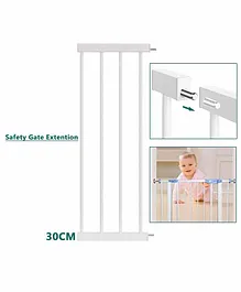 Safe-O-kid 30cm Safety Gate Extension - White