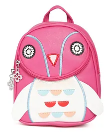 Kids On Board Penguin Patch Backpack - Pink