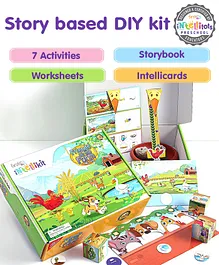 FirstCry Intellikit Friends on the Farm Kit - Multicolor