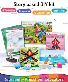 FirstCry Intellikit Gulliver's Great Adventure Kit - Multicolor