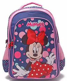 Disney Minnie Mouse School Bag Blue - 18 Inches