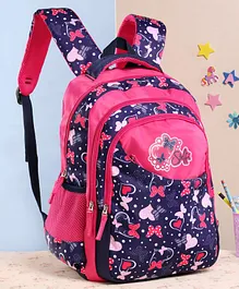 Steffi Love Printed School Bag Pink - 15 Inches