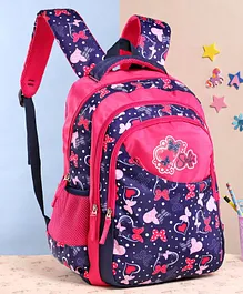 Steffi Love Printed School Bag Pink - 19 Inches