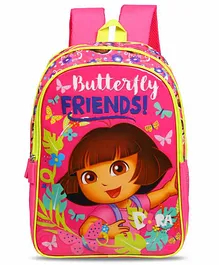 Dora The Explorer School Bag Pink - 14 Inches