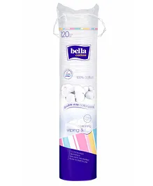 Bella Double Sided Cotton Pads  - 120 Pieces