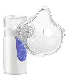 Sahyog Wellness Portable Mesh Nebulizer Machine - White & Purple
