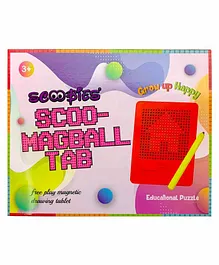 Scoobies Magnetic Megball Tablet - Red