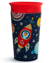 Munchkin Miracle 360 Glow in The Dark Sippy Cup Astronaut Red - 266 ml