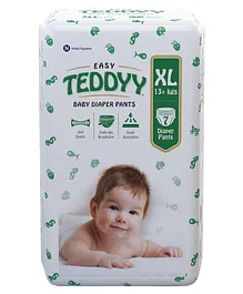 Teddyy Baby Easy Pant Style Diapers Extra Large - 7 Pieces