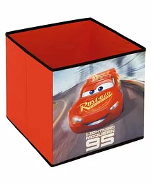 Arditex Disney Pixar Cars Fabric Foldable Storage Cube - Blue & Red