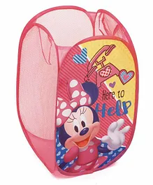 Arditex Disney Minnie Mouse Fabric Pop Up Storage Bag - Red
