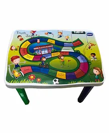 Kuchikoo Multi Utility Table with Truth & Dare Game - Multicolor