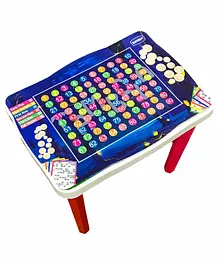 Kuchikoo Multi Utility Table with Tambola Game - Multicolor